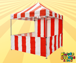 Striped Carnival Tent
